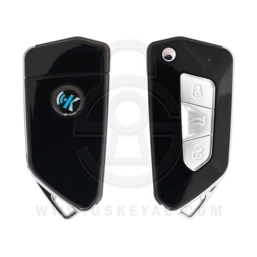 Keydiy KD Flip Remote Key 3 Button B Series VW Type B34