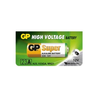 GP High Voltage 23A V23GA MN21 Alkaline Battery 12V - Battery Size 23A | 1 Pack