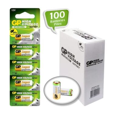 Pack Of 100 GP 23A V23GA MN21 Ultra Alkaline Battery High Voltage 12V