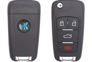 Keydiy KD Universal Flip Remote Key 4 Button B Series Chevrolet Type B18