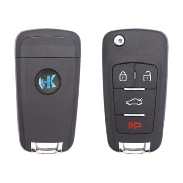 Keydiy KD Universal Flip Remote Key 4 Button B Series Chevrolet Type B18