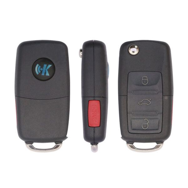 Keydiy KD Universal Flip Remote Key 4 Buttons B Series VW Type B01-3+1