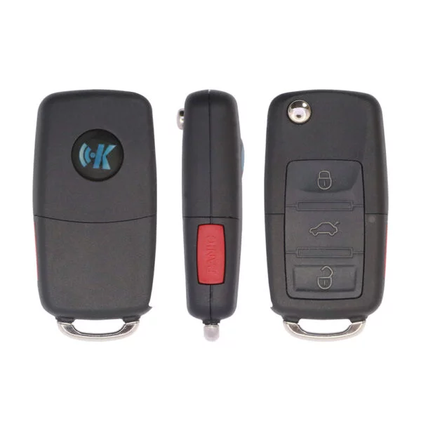 Keydiy KD Universal Flip Remote Key 4 Buttons B Series VW Type B01-3+1