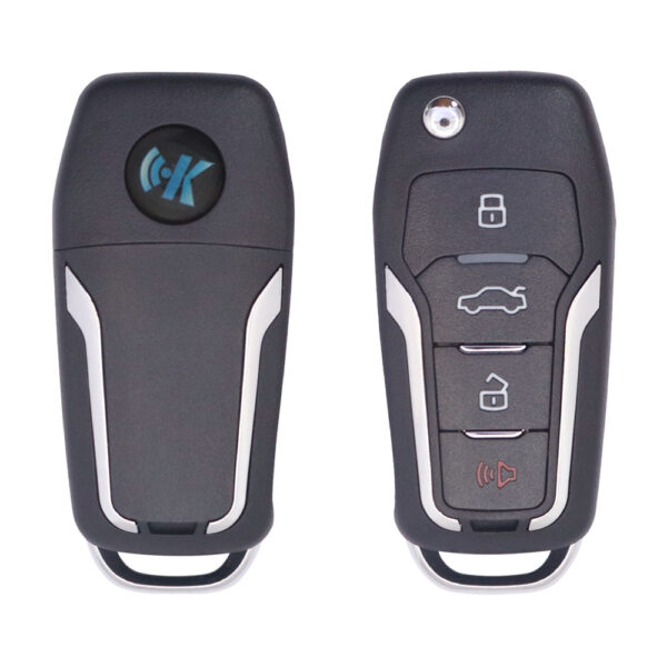 Keydiy KD Smart Key Remote ZB Series 4 Buttons w/Panic Ford Type ZB12-4