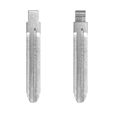 Keydiy KD Xhorse VVDI Universal Flip Remote Key Blade #02 Toyota Type TOY43 TR47 TOYO-15