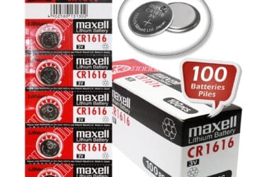 Pack Of 100 Maxell CR1616 Lithium Coin Cell Battery 3V