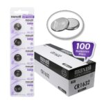 Pack Of 100 Maxell CR1632 Lithium Coin Cell Battery 3V