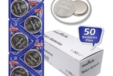 Pack of 50 Murata CR2450 Lithium Coin Cell Battery 3V