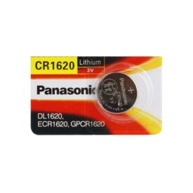 Panasonic CR1620 Lithium (LiMnO2) Coin Cell Battery 3V