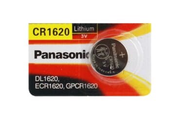 Batterie bouton lithium Panasonic CR1620 75mAh 3V (LiMnO2)