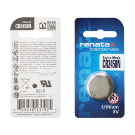 Renata CR2450N 3V Lithium (LiMNO2) Coin Cell Battery 3 Volt