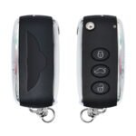 2005-2015 Bentley Continental GT / Flying Spur Flip Remote Key 3 Buttons 433MHz KR55WK45032
