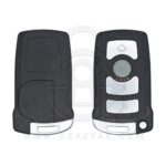 2002-2008 BMW CAS1 7-Series Remote Key 4 Buttons 315MHz ID46 Chip HU92 LX8766S Aftermarket