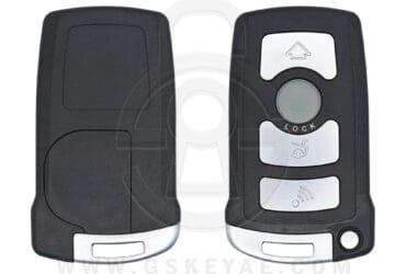 2002-2008 BMW CAS1 7-Series Remote Key 4 Buttons 315MHz ID46 Chip HU92 LX8766S Aftermarket