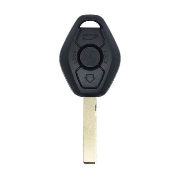 2004-2011 BMW CAS2 E46 E60 E61 E70 Remote Head Key 3 Button 433MHz ID46 Chip HU92 Aftermarket (1)