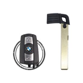 BMW CAS3 1 3 5 6 Series Smart Remote High Security Emergency Insert Key Blank Blade HU92