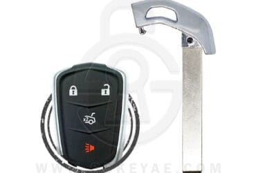 Lame de clé d’urgence Cadillac 2014-2021 HU100 22984994 22894661