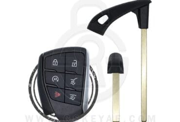Lame de clé télécommande intelligente Chevrolet GMC 2021-2026 HU100 13536164 après-vente