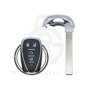 2016-2020 Chevrolet Equinox Cruze Malibu Smart Remote Emergency Insert Key Blade HU100 13590048