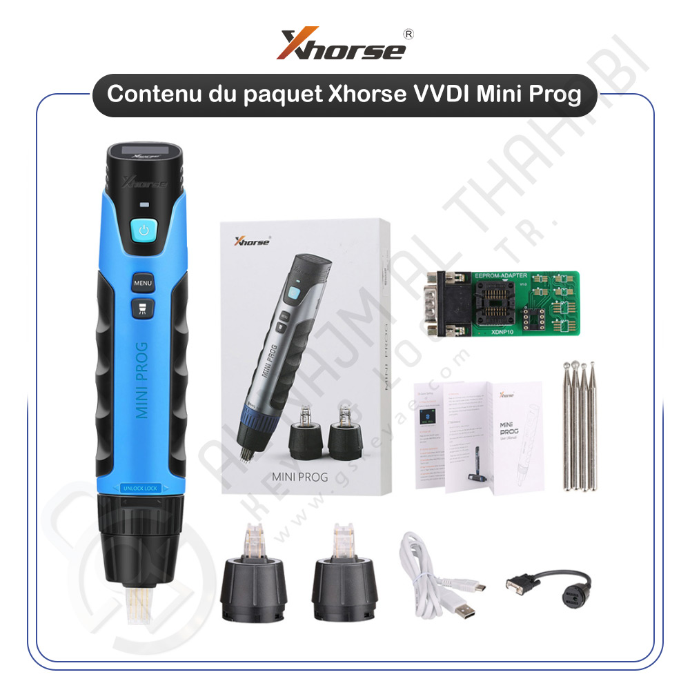 Contenu du paquet Xhorse VVDI Mini Prog