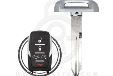 Lame de clé télécommande intelligente Dodge RAM 2019-2024 Y157 Y159 68399889AA