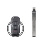 2013-2022 Ford Fusion Explorer Ranger Flip Remote Key Blade HU101 5925267