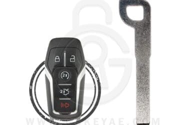 Lame de clé télécommande intelligente Ford Lincoln 2013-2021 HU101 identique à 164-R7992