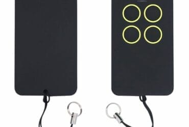 280MHz To 868MHz Fixed Rolling Code Gate Garage Door Remote Control Key Duplicator Yellow