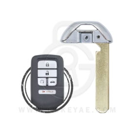 2013-2020 Honda Accord Civic Smart Remote Emergency Key Blade HON66 35118-T2A-A50