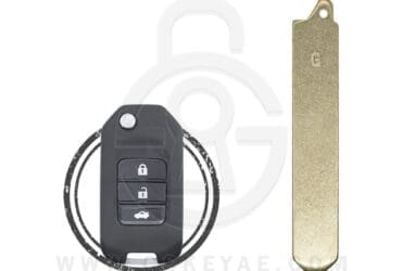 Lame de clé télécommande pliable Honda Accord Crider G Type 2014 HON66