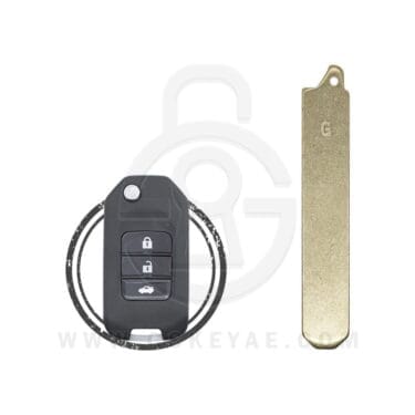 2014 Honda Accord Crider G Type Flip Remote Key Blade HON66