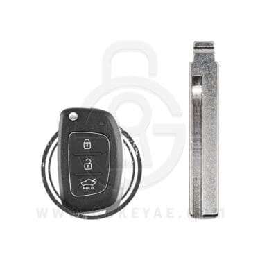 2013-2015 Hyundai Accent Flip Remote Key Blade HYN17 81996-1R201 819961R201