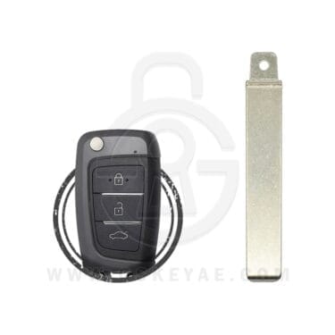 2017-2022 Hyundai Accent Elantra Sonata Flip Remote Key Blade KK12 81996-G3100 81996G3100