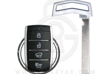 Lame de clé télécommande intelligente Hyundai Genesis G80 2017-2020 KK12 Identique à 81996-B1500