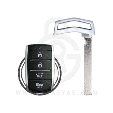 2017-2020 Hyundai Genesis G80 Smart Remote Emergency Insert Key Blade KK12 81996-B1500