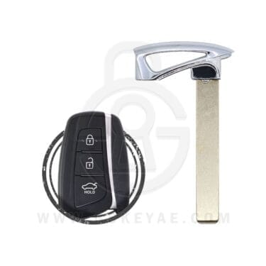 2014-2016 Hyundai Genesis Smart Remote Emergency Insert Key Blade KK12 81996-B1000 81996B1000