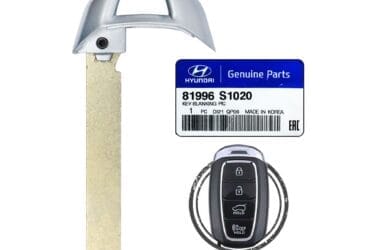 2018-2024 Genuine Hyundai Smart Remote Emergency Key Blade KK12 81996-S1020 81996-J9020 81996-G3020 OEM