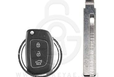 Lame de clé télécommande pliable Hyundai Santa Fe 2013-2016 HY18R 81996-2W000