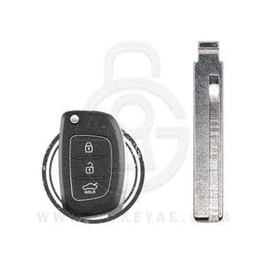 2013-2016 Hyundai Santa Fe Flip Remote Key Blade HY18R HYN17R 81996-2W000 819962W000