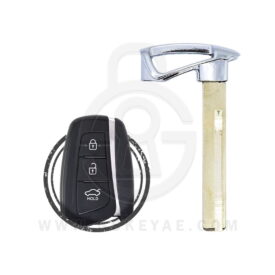 2013-2018 Hyundai Santa Fe Smart Key Remote Blade HYN17R HY18R 81996-2W040 819962W040