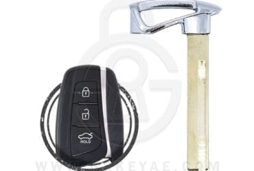 2013-2018 Hyundai Santa Fe Smart Key Remote Blade HYN17R HY18R 81996-2W040 819962W040
