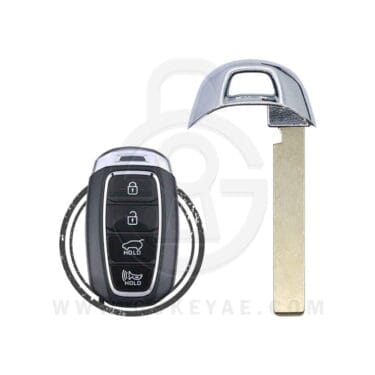2018-2024 Hyundai Smart Remote Emergency Key Blade HU134 81996-H5020 Aftermarket