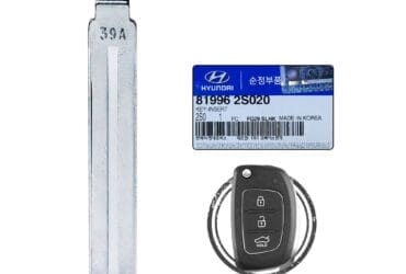 2015-2017 KIA Sedona Hyundai Sonata Genuine OEM Flip Remote Key Blank Blade 81996-2S020
