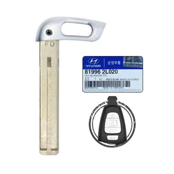 Lame de clé intelligente d’origine pour Hyundai Veracruz 2007-2012 TOY40 81996-2L020