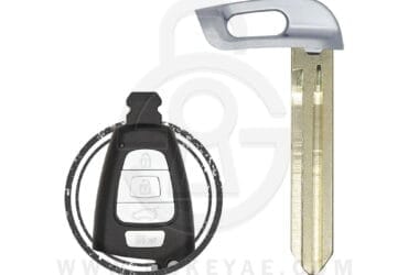 2007-2012 Hyundai Veracruz Smart Remote Emergency Key Blade HY15 81996-2B020 819962B020