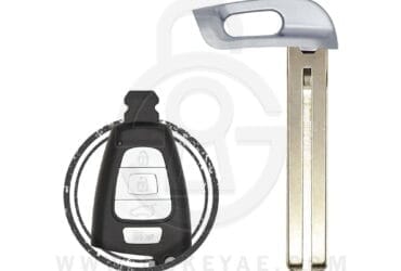 2007-2012 Hyundai Veracruz Smart Remote Emergency Key Blade TOY40 81996-3J700 81996-2L020