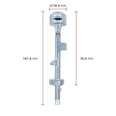 Steering Wheel Ignition Switch Lock Barrel Tumbler Rod 898A 898B For Toyota Avalon MK2