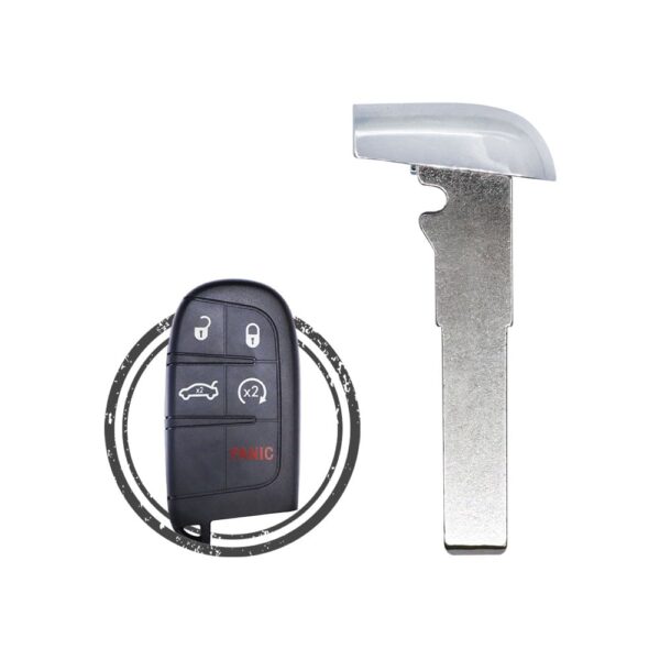 Jeep Renegade Compass Fiat 500 Smart Remote Emergency Insert key Blank Blade SIP22