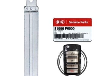 Lame de clé rabattable pour télécommande KIA Cadenza 2014-2019 LXP90 81996-F6000
