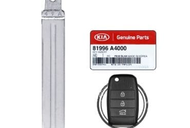 Lame de clé télécommande rabattable d’origine KIA Optima Sportage 2013-2018 TOY48 81996-A4000